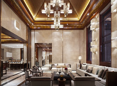 家居空間-中海銀海灣別墅